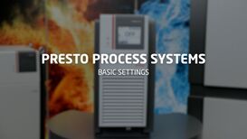 PRESTO - Basic settings | JULABO Video